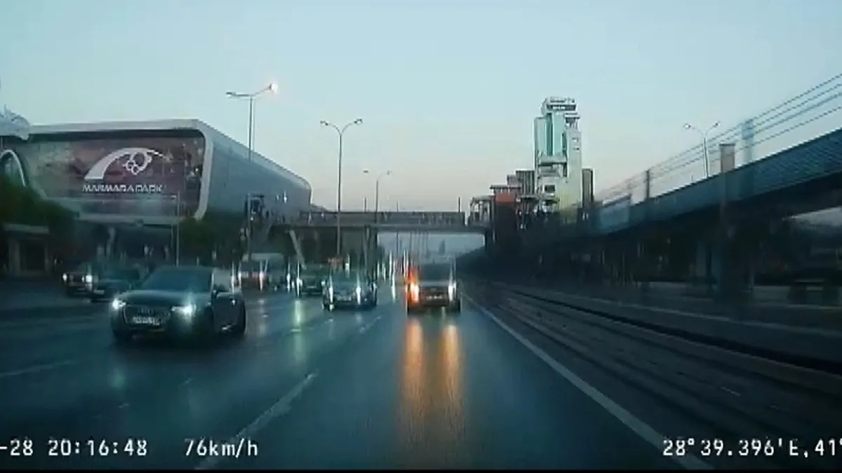 Makas atan sürücüye 96 bin lira ceza
