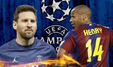 Lionel Messi, Şampiyonlar Ligi tarihine geçti! Thierry Henry’yi yakaladı, rekora ortak oldu...