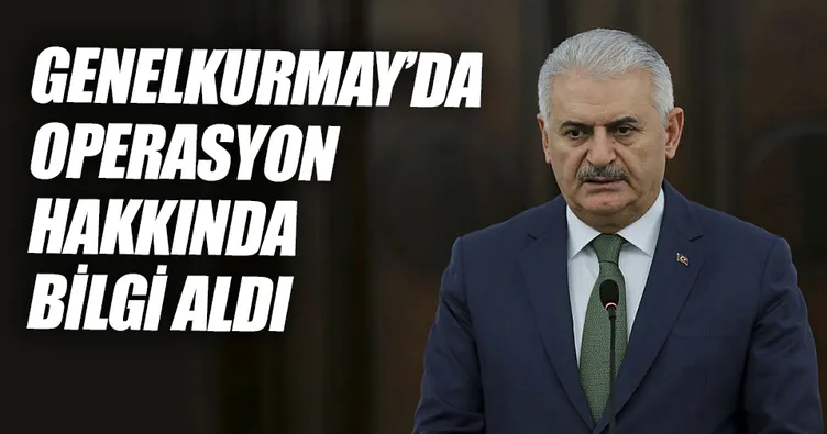 Başbakan Yıldırım Genelkurmay’da