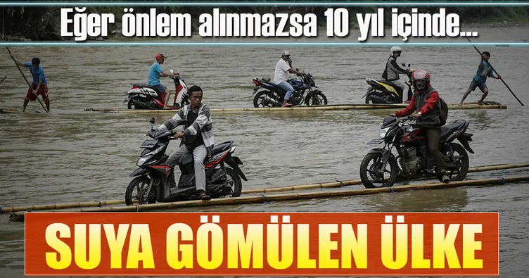 Endonezya sulara gömülüyor