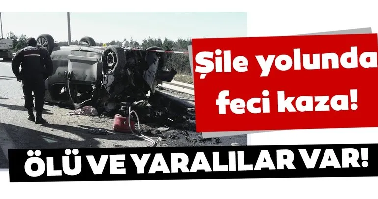 Son dakika: Şile Yolu’nda korkunç bir kaza yaşandı: Ölü ve yaralılar var