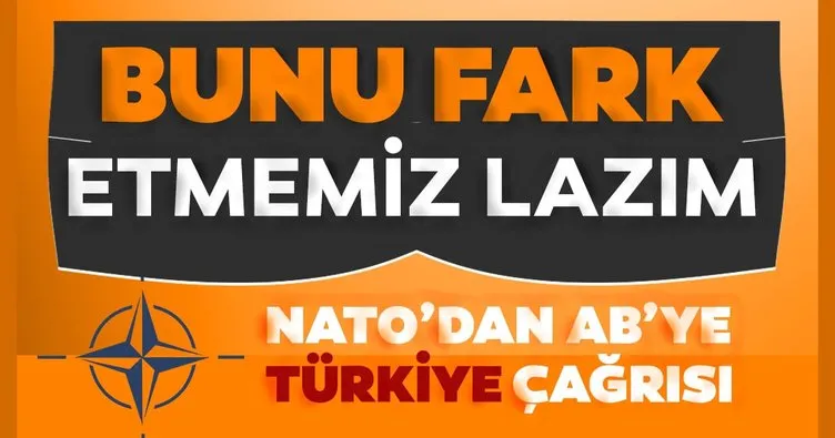 Son dakika: NATO'dan AB Liderler Zirvesi'ne Türkiye çağrısı: Bu gerçeği fark etmemiz lazım!