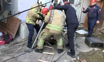 İstanbul'da ağzı açık kuyu can alıyordu: Yaşlı kadın için kurtarma operasyonu! #istanbul