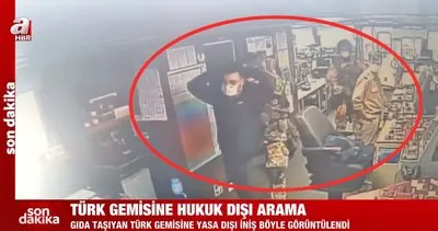 Son dakika! Akdeniz’de Türk gemisine hukuk dışı arama! Alman ve Yunan askerlerinden korsanlık | Video