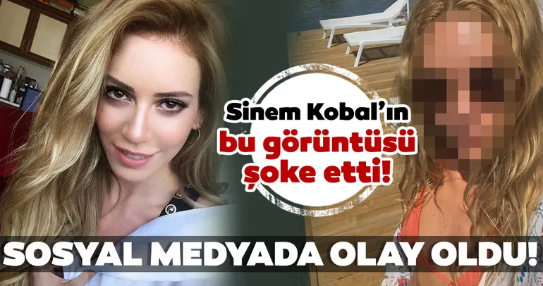 Ünlü oyuncu ve sunucu Kenan İmirzalıoğlu’nun eşi oyuncu Sinem Kobal görüntüsü ile olay oldu!