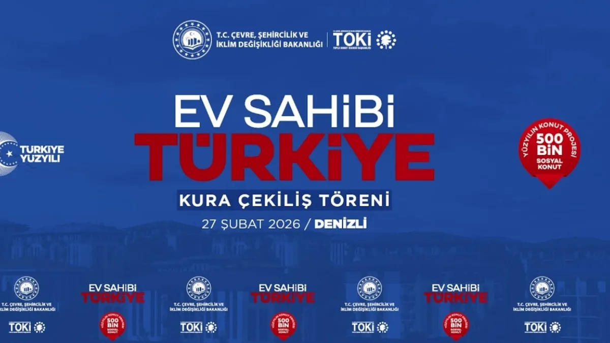 DENİZLİ TOKİ KURA SONUCU SORGULAMA! Denizli TOKİ kura sonucu ne zaman, saat kaçta açıklanacak?