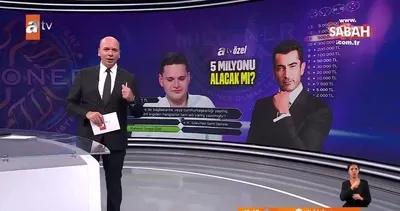 Kim Milyoner Olmak İster’de bir gecede iki önemli olay! Kim Milyoner Olmak İster’de 5 milyonluk büyük ödüle ramak kaldı… | Video