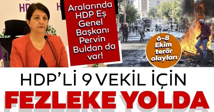 SON DAKİKA: Pervin Buldan ve 8 HDP’li vekil için fezleke yolda! Dokunulmazlıklarının kaldırılması isteniyor