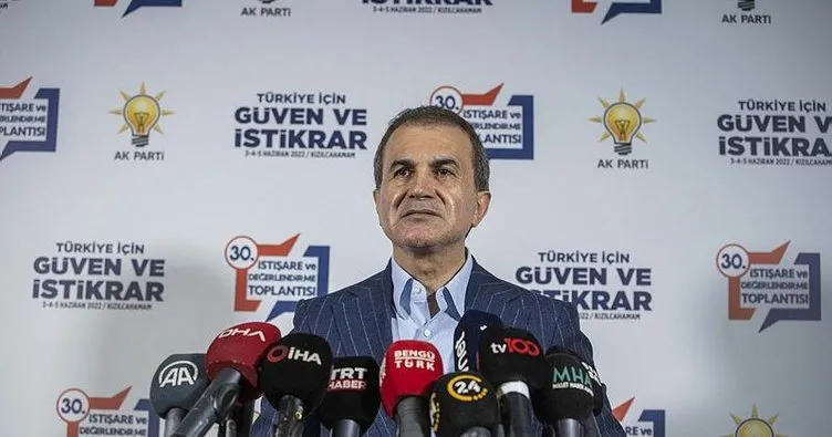 AK Parti Sözcüsü Ömer Çelik: Cumhur İttifakı’nın adayı Recep Tayyip Erdoğan’dır! Muhalefet de çıksın adayını açıklasın