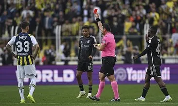 Beşiktaş, Kadıköy’de son 7 lig maçında 7 kırmızı kart gördü