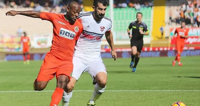 Alanyaspor - Gaziantepspor maçında 7 gol