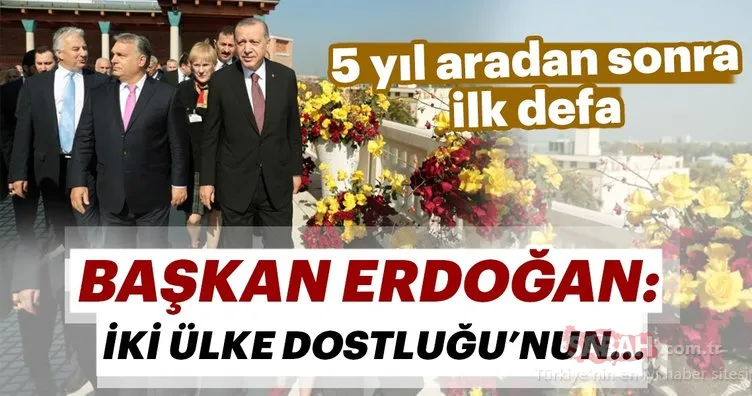 Başkan Erdoğan Gül Baba Türbesi’nin açılış töreninde