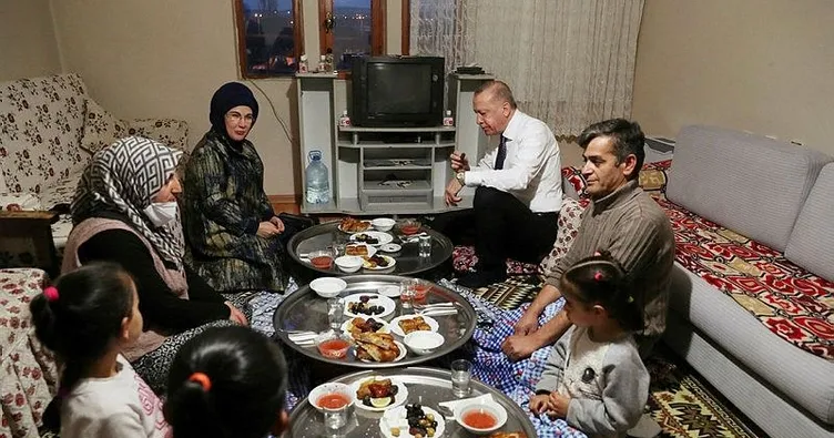 Başkan Erdoğan sürpriz iftar ziyaretinde bulunmuştu! Doğan ailesi o özel anları SABAH’a anlattı