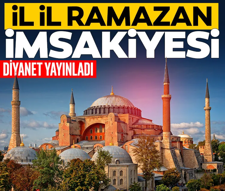 İl il sahur ve iftar vakitleri