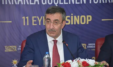 Cumhurbaşkanı Yardımcısı Yılmaz: Türkiye Yüzyılı hedeflerine ulaşmalıyız #sinop