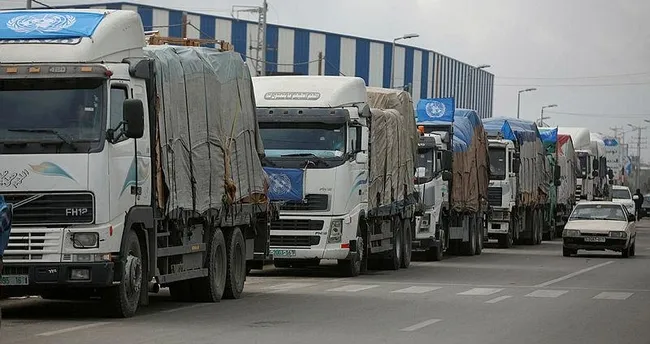 Filistin Kızılayı açıkladı! İnsani yardım taşıyan 80 tır Gazze Şeridi’ne giriş yaptı Filistin Kızılayı açıkladı! İnsani yardım taşıyan 80 tır Gazze Şeridi’ne giriş yaptı