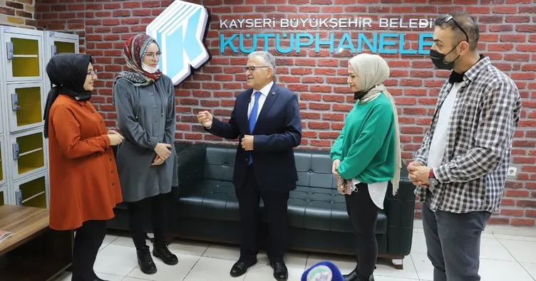 Kütüphaneler şehri Kayseri’de fuar heyecanı