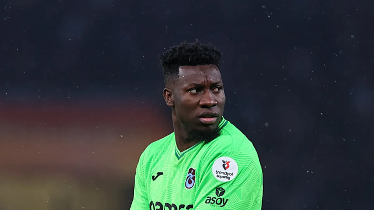 Trabzonspor'da Andre Onana panter kesildi!