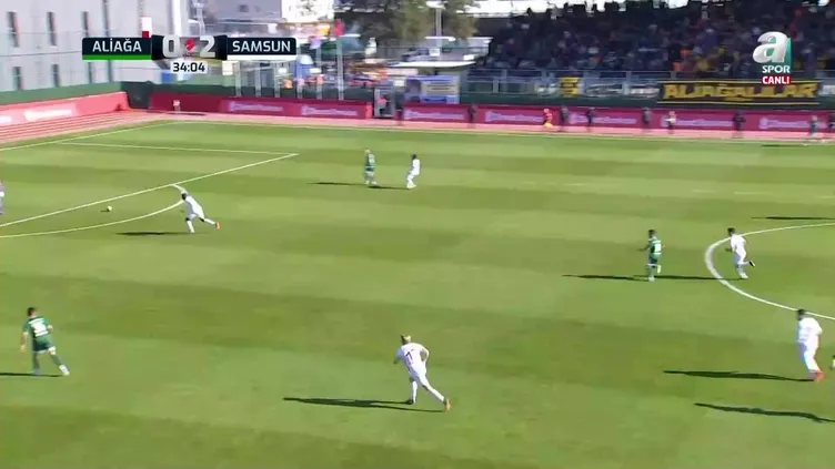 GOL | Aliağa FK 1-2 Samsunspor