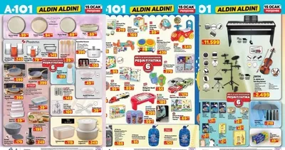 A101 15 Ocak 2026 Aldın Aldın Aktüel Kataloğu yayında! Bu hafta elektronik ve mutfakta büyük fırsatlar