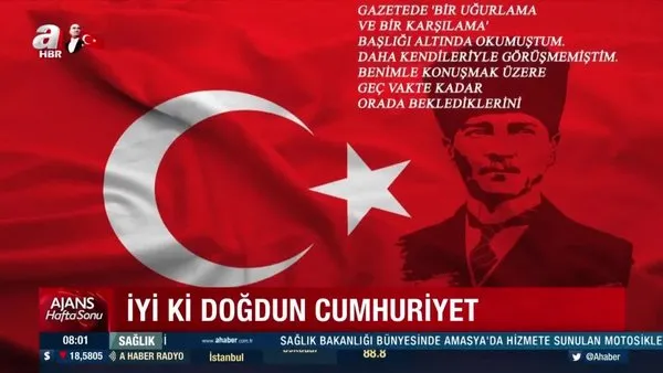 Tüm yurtta bayram coşkusu! Türkiye Cumhuriyeti 99 yaşında | Video