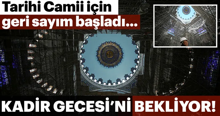 Son dakika: Çamlıca Camii için geri sayım başladı!