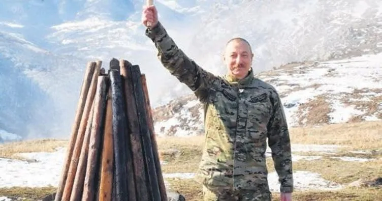 Aliyev, Şuşa’da Nevruz ateşini yaktı