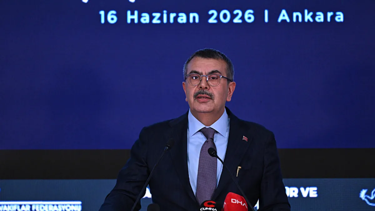 Milli Eğitim Bakanı Yusuf Tekin, Türkiye'nin peynir kültürü projesi hakkında konuşuyor.