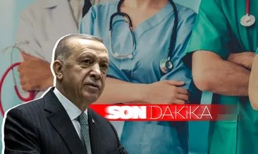 SON DAKİKA: Başkan Erdoğan açıkladı: Kamuya 35 bin sağlık personeli alımı daha yapılacak