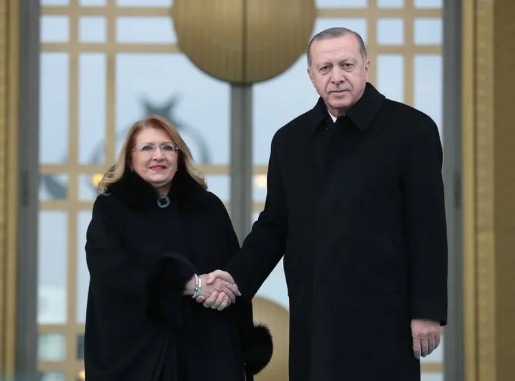 Malta Cumhurbaşkanı Preca Ankara'da