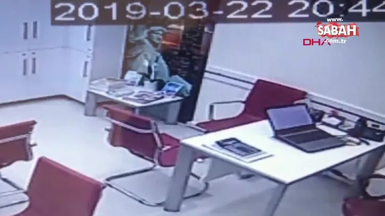 Beşiktaş'taki hırsızlık anı kamerada