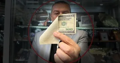 Bu banknotun değeri tam 30 bin dolar! Para destelerinin arasında buldu