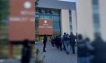 Bitlis’te eş zamanlı narkotik operasyonu: 9 kişi tutuklandı #bitlis