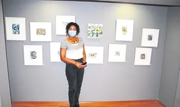 Süel dans konulu resim sergisini açtı