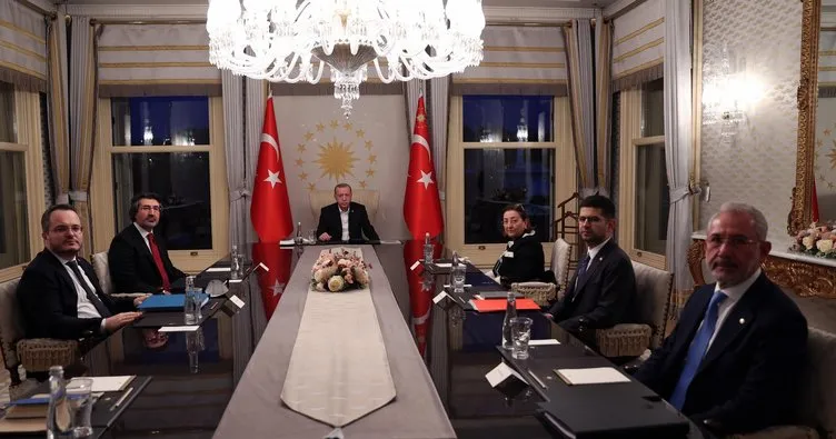 TVF Yönetim Kurulu Toplantısı, Başkan Erdoğan’ın başkanlığında yapıldı