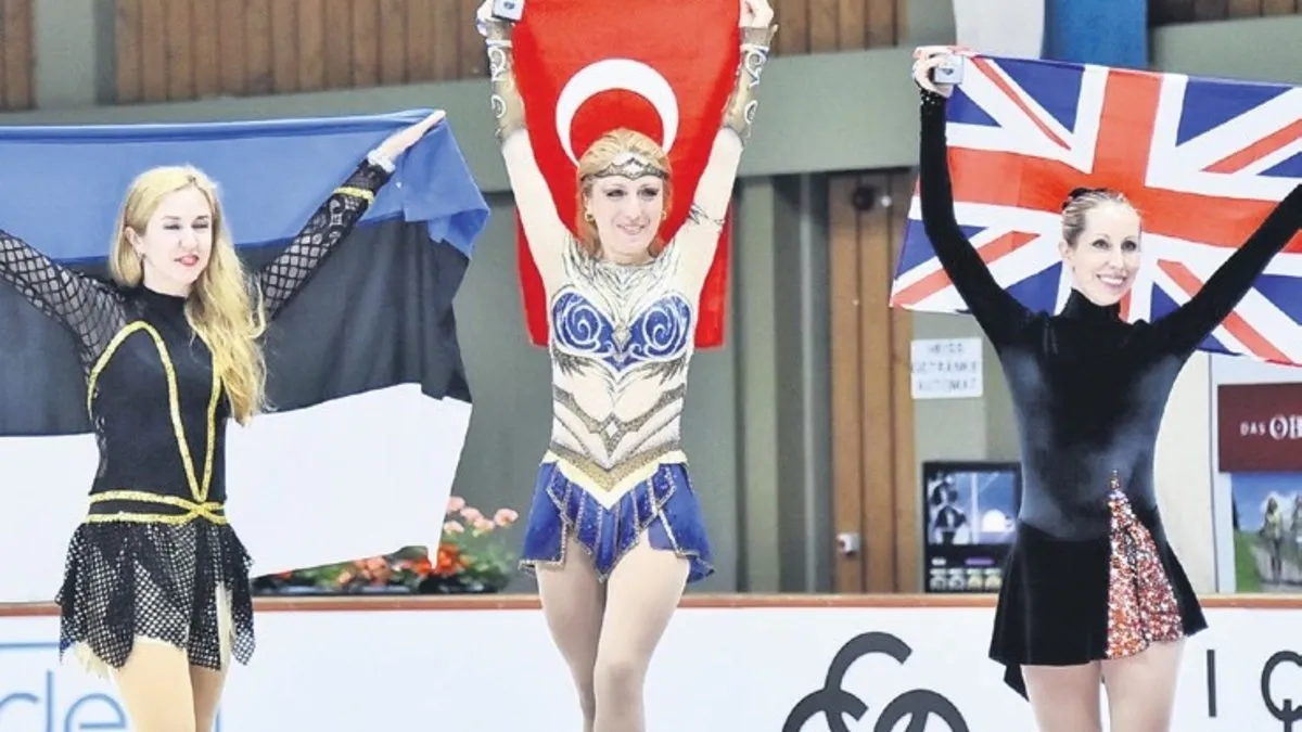 Naz Arıcı’dan büyük başarı! Buz pateninde dünya şampiyonu oldu