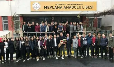 Abdullah Avcı, öğretmenlik yapan eski futbolcusunu ziyaret etti