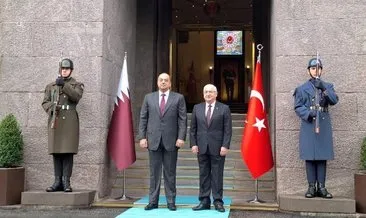Bakan Güler, Katar Savunma Bakanı Al Attiyah ile görüştü