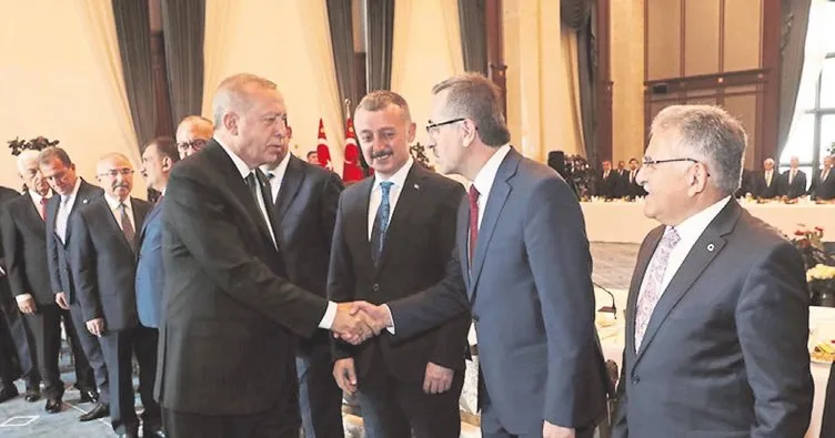 Başkan Erdoğan ile toplantı verimli geçti