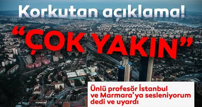 Son Dakika Haberi Prof Dr Samet Arslan Uyardi Istanbul Depremi Bugun Cok Daha Yakin Son Dakika Haberler