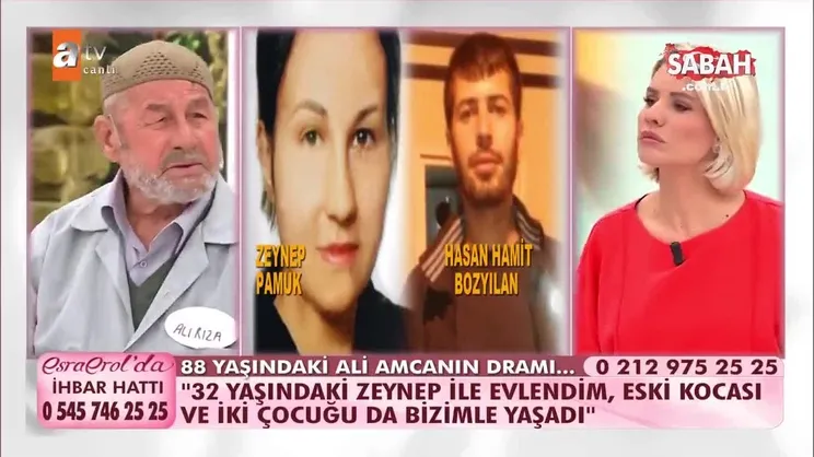 Son dakika: Esra Erol'da 88 yaşındaki Ali Amca'nın dramı... 32 yaşındaki Zeynep ile evlendi, başına gelmeyen kalmadı | Video