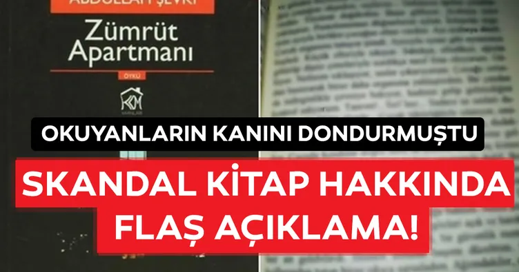 SON DAKİKA HABERİ: Pedofili satırlarını okuyanların kanı donmuştu! Zümrüt Apartmanı kitabı hakkında flaş açıklama