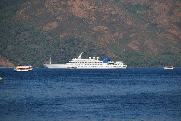 Lüks yat 'Prince Abdülaziz' Marmaris'te