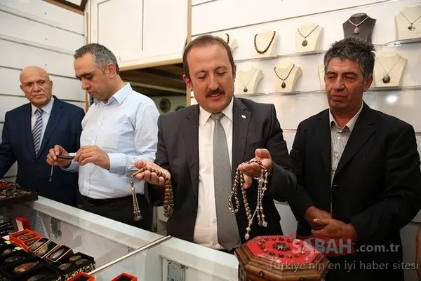 Bayburt kehribarının ilk ürünleri piyasaya sunuldu