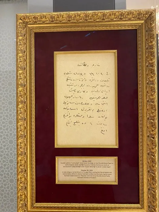 Arşiv belgeler New York’taki Türkevi’nde sergileniyor! İşte cumhuriyetin tapusu