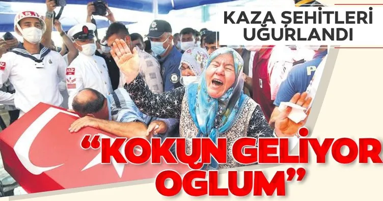 “Kokun geliyor oğlum”