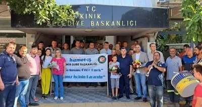 Kınık Belediyesi’nden işçilere rekor zam! #izmir