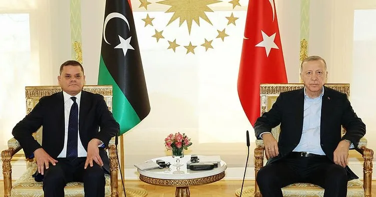 Başkan Erdoğan Libya Başbakanı Dibeybe’yi kabul etti