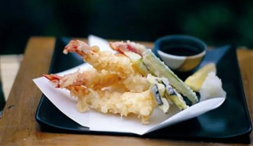 Tempura Karides ve Sebzeler