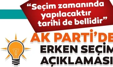 AK Parti Genel Başkanvekili Kurtulmuş: Erken seçim Türkiye’nin gündeminde değildir